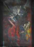 Raphael Scott Ahbeng _Home of Pigeons_ (2013) Acrylic on canvas 120cm x 90cm