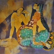 10-Indian Princess, Undated RM .10,45000-SOLD | Batik | 90 x 101.5 cm