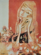 5-Grace, Undated RM 10,450.00-SOLD | Batik | 60 x 45 cm