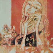 5-Grace, Undated RM 10,450.00-SOLD | Batik | 60 x 45 cm