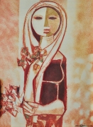 6-Sweet Scent, Undated RM 9,350.00-SOLD | Batik | 59 x 43 cm