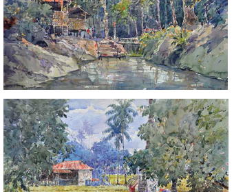 6-Auction-X-Jom-Membasuh-Tuaian-I-2001-RM-2912.00-SOLD-Watercolour-on-paper-28.5-x-43.5-cm-x-2-pieces