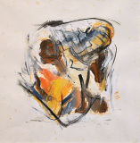 Lot 07 (1)Yusof-Ghani-Untitled,-1992-Mixed-media-on-paper,-25-x-25-cm-RM3,000---RM5,000