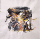 LOT 54 (2)-Yusof-Ghani-Untitled,-1992-Mixed-media-on-paper,-25-x-25-cm-RM3,000---RM5,000