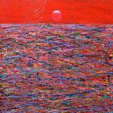 LOT 2 ISMAIL-ABDUL-LATIFF-REMBULAN-MAWARKU.-64.CM.H.-X-64.CM.W.-ACRYLIC-ON-CANVAS.-2010.-ISMAIL-LATIFF.-MALAYSIA-RM-7,000---10,000.