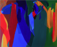 LOT 19 - KHALIL-IBRAHIM-COLOUR-FORM-XXIII-2000-95x99cm