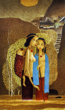 Lye-Yau-Fatt-_Crossing-the-River_-1984-Mixed-media-on-paper,-74-x-43cm-RM-6,000---10,000-