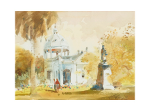 LOT 50 Ong-Kim-Seng-_Autumn-in-Bendigo_-(1990)-27cm-x-36cm-Watercolour-on-paper-RM-7,000---10,000