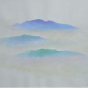 2-Dari Kapal Terbang Pagi, 2004 RM 23,100.00-SOLD | Watercolour on paper | 28 x 41 cm