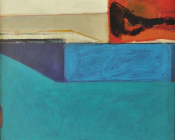 11-Auction-XII-10080-Tajudin-Ismail-Blue-Horizon-1993-Acrylic-on-canvas-51-x-51-cm