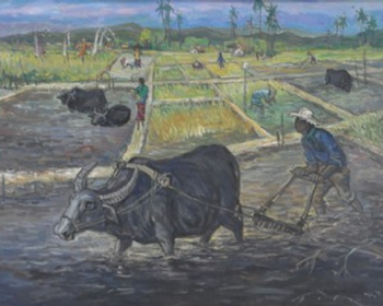 1-Padi-Farmers-1996-RM-27500.00-SOLD-Oil-on-canvas-90-x-121-cm