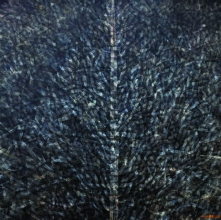 Nizar Kamal Ariffin (2012) Siri Pohon Beringin - Daerah 1 Acrylic on canvas 100 x 100 cm