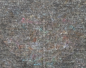 Nizar Kamal Ariffin (2012) Siri Pohon Beringin - Daerah 22, 217x 217, Acrylic on Canvas