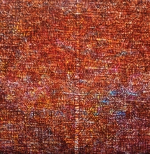 Nizar Kamal Ariffin (2012) Siri Pohon Beringin - Daerah 23 Acrylic on canvas 217 x 217 cm