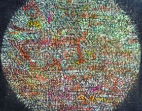 Nizar Kamal Ariffin (2012) Siri Pohon Beringin - Daerah Dunia, 152 x 152, Acrylic on Canvas SOLD