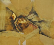 1-Meeting Point Series, 1970’s RM 17,050.00-SOLD | Mixed media and collage laid on board | 100.5 x 121 cm