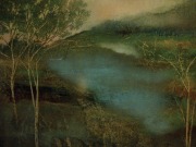 5-Auction XI Dawn, 1986 RM 14,000.00-SOLD | Mixed media on canvas | 61 x 76 cm