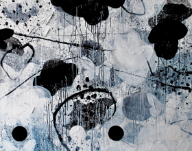 11-Lot 46 Mohd Jamil - "Camouflage Series" 2013, acrylic on canvas, 155 x 155cm