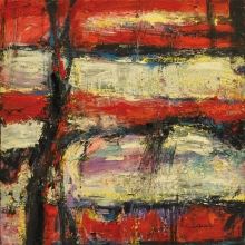 2-Eric Quah, Warm Reflection, 2013, Oil on canvas, 61 x 61 cm