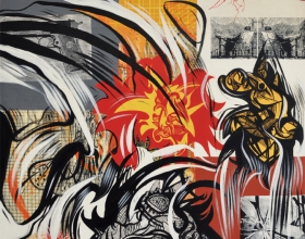 22-Zulkifli yusoff, Malay Sketches Series (J.W.W. Birch at Pasir Salak), Acrylic on canvas, 119 x 91.5cm, 2008