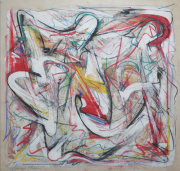 11-Siri Tari, 1989 RM 25,850.00-SOLD | Mixed media on paper | 78.5 x 75.5 cm
