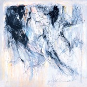 15-Siri Tari - Deredik Putih, 1989 RM 82,500.00-SOLD | Oil on canvas | 122 x 122 cm