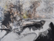 26-Hijau-Rythm Of Nature Sungai Jeli, 2000 RM 17,600.00-SOLD | Mixed media on canvas | 92 x 122 cm