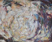 27-Siri Tari VII, 1984 RM 176,000.00-SOLD | Oil on canvas | 153 x 183 cm