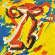 29-Maya 6 (Siri Topeng), 1996 RM 6,050-SOLD | Oil on canvas | 25 x 25 cm