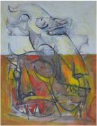 4-New York, 1969 RM 5,500.00-SOLD | Mixed media on paper | 40.5 x 26 cm