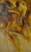 Yusof Ghani Segerak Series, 2007 mixed media on canvas 152 x 91 cm