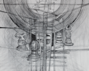 2-Untitled-1995-RM-7700.00-SOLD-Charcoal-on-canvas-91.5-x-91.5-cm