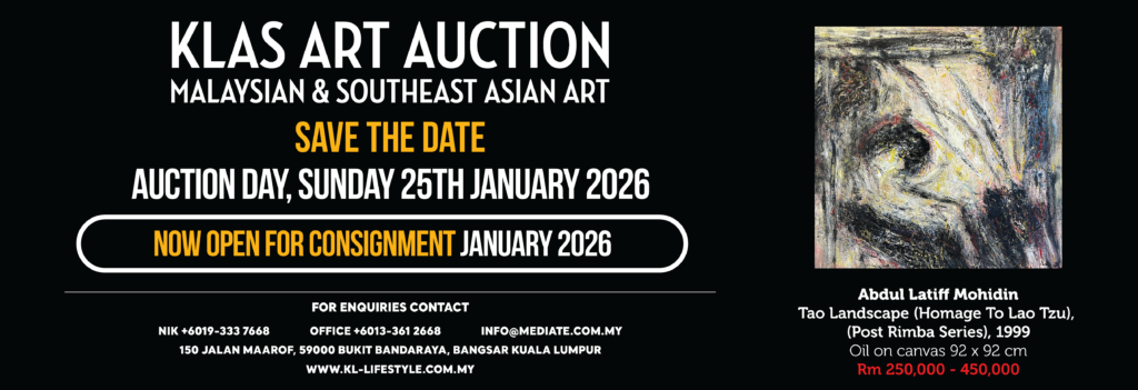 Open for Consignment 2026 Abdul Latiff RM250k